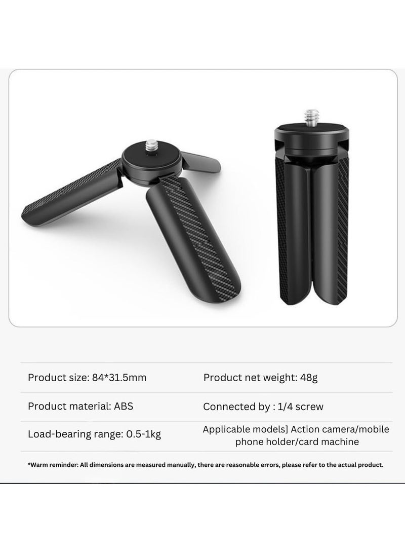 Mini Tripod Desktop Stand Extension Holder Compatible with DJI OSMO Pocket 3/ Pocket 2, DJI Action 4/3, Insta360 X2/ X3/ X4, Gopro Camera Accessories  - Image 4