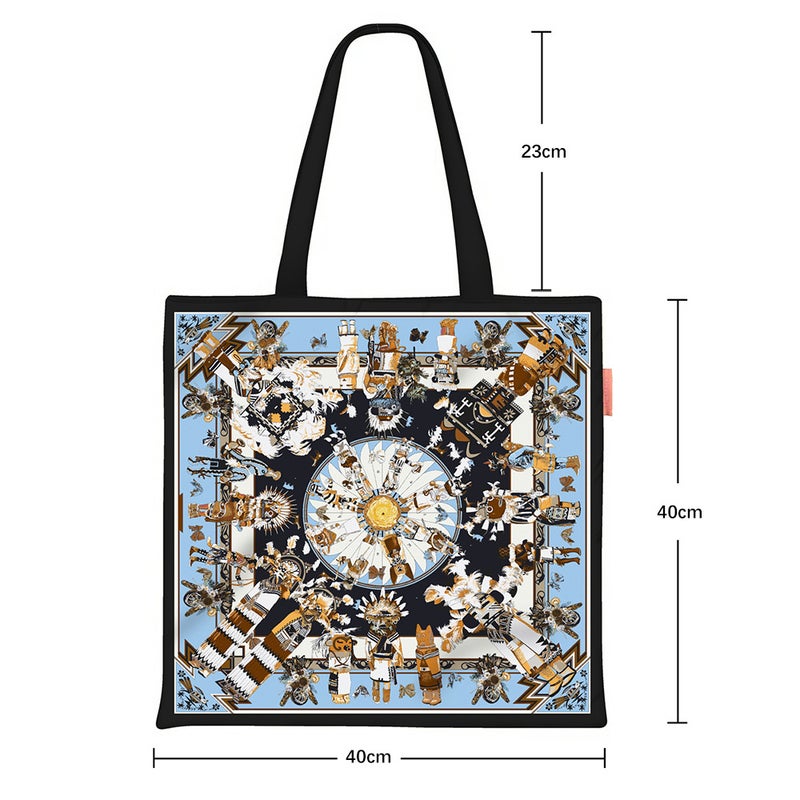 2025 Korean Style New Arrival Canvas Bag Women'S Fashionable Portable Cloth Bag Student'S Large Capacity Carrying Book Bag Shoulder Bag - Image 1