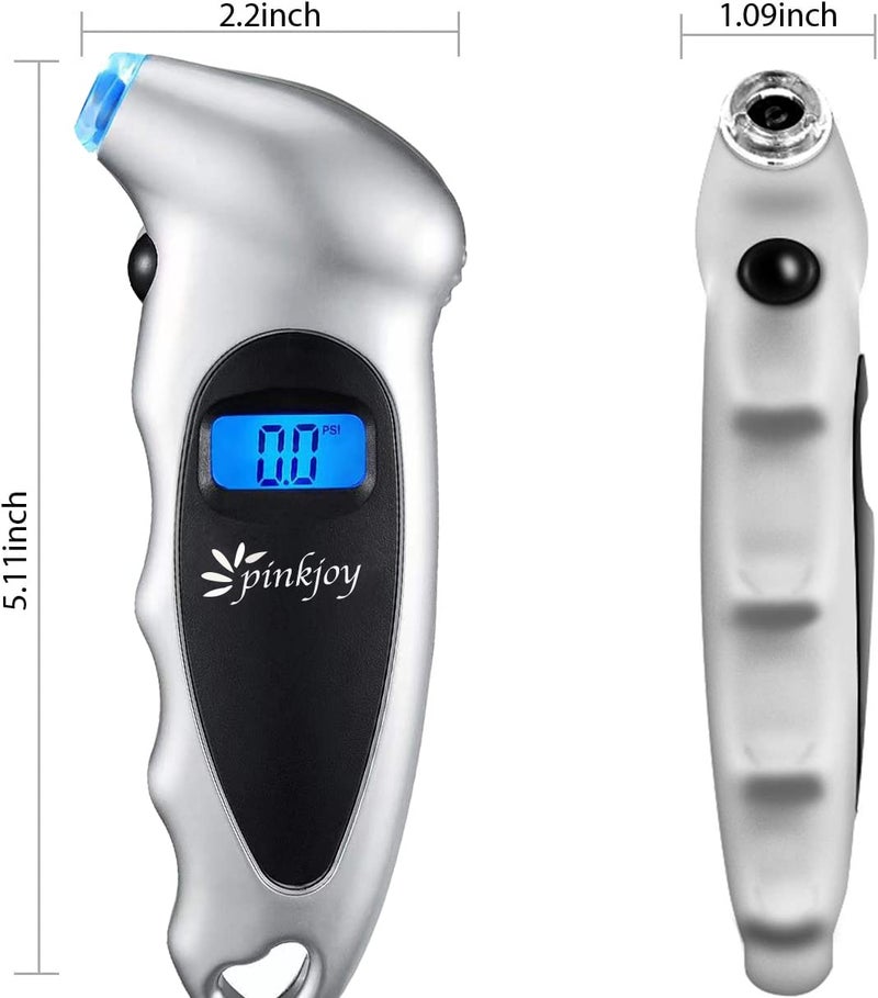 PINKJOY Digital Tire Pressure Gauge 4 Pack - Image 3