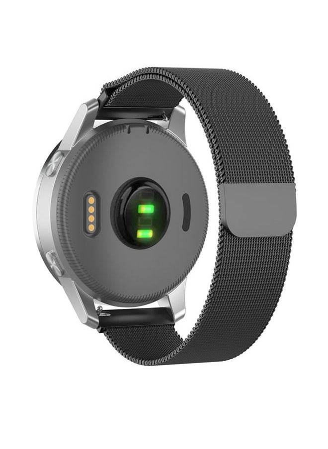 NIBEMINENT - Replacement Milanese Band For Smartwatch Black - Image 1
