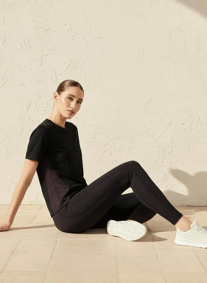 Splash Active Women 2 Way Stretch Performance T-shirt