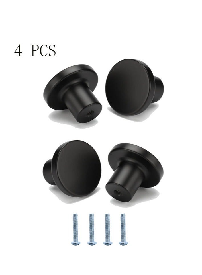 Zinc alloy 4-pack stylish  cabinet handles drawer handles dresser handles（black） - Image 1