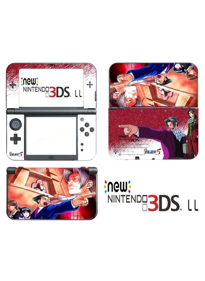 Generic 3dsll Film Sticker Big Three Edition 3dsxl Pocket Hunter Skin Vinyl-Color:41120  - Image 1