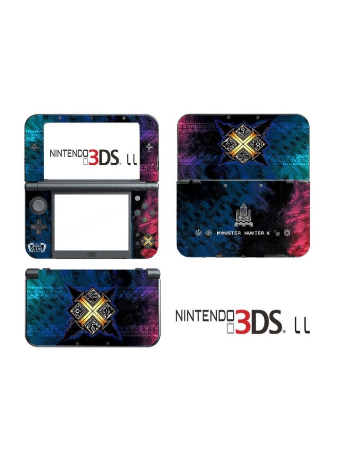 Generic 3dsll Film Sticker Big Three Edition 3dsxl Pocket Hunter Skin Vinyl-Color:41120  - Image 5