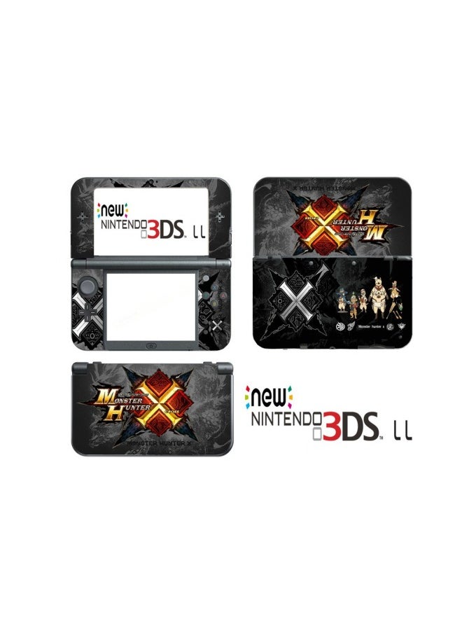Generic 3dsll Film Sticker Big Three Edition 3dsxl Pocket Hunter Skin Vinyl-Color:41120  - Image 3