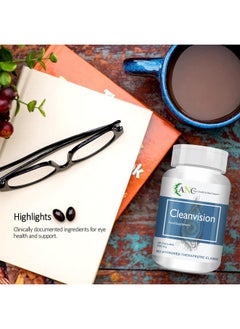 ANC Clean Vision With Lutein & Zeaxanthin Plant Based Eye Care Supplement To Improve Vision, Blue Light & Digital Guard 20 Capsules (Pack Of 2)  - Image 4