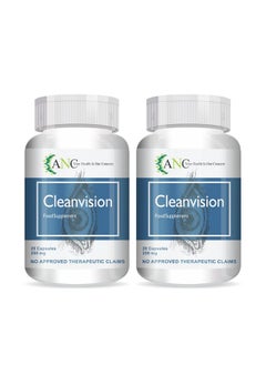 ANC Clean Vision With Lutein & Zeaxanthin Plant Based Eye Care Supplement To Improve Vision, Blue Light & Digital Guard 20 Capsules (Pack Of 2)  - Image 1
