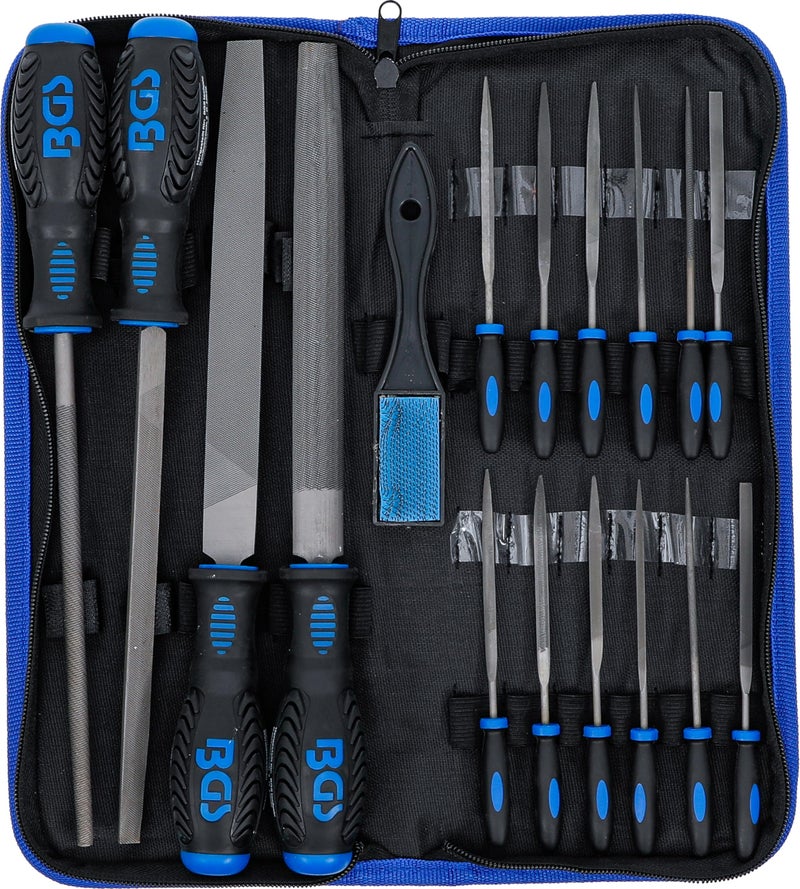 BGS 72119 | Machinist`s Files and Needle File Set | 17 pcs. - Image 1