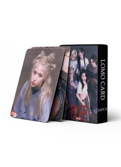 55Pcs NMIXX 2024 New Album Fe3O4: STICK OUT Lomo Card