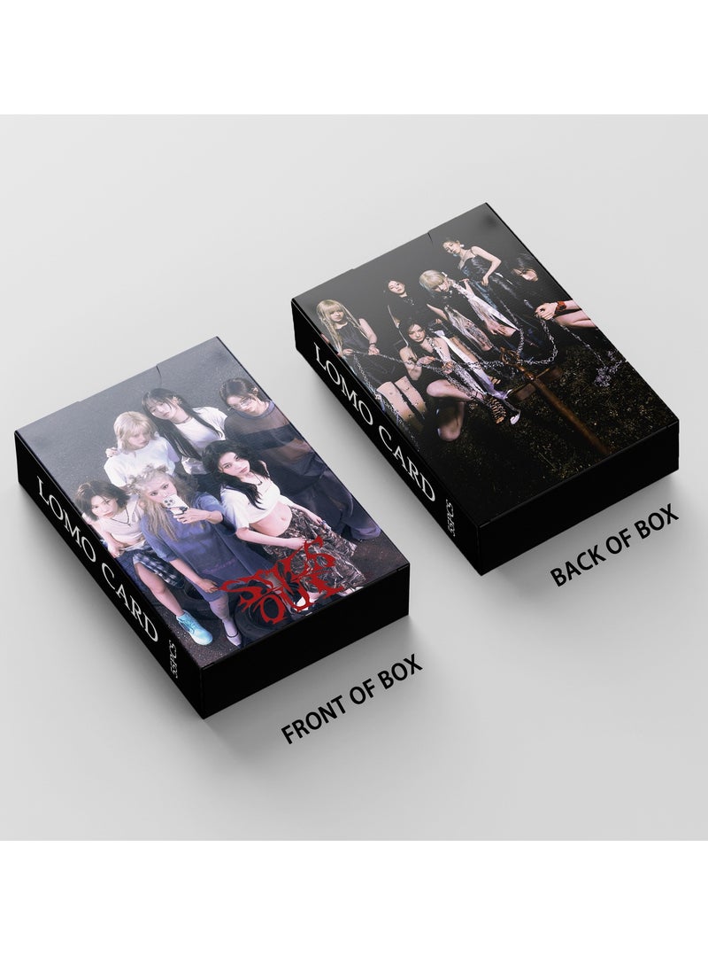 EHOME - 55Pcs NMIXX 2024 New Album Fe3O4: STICK OUT Lomo Card - Image 1
