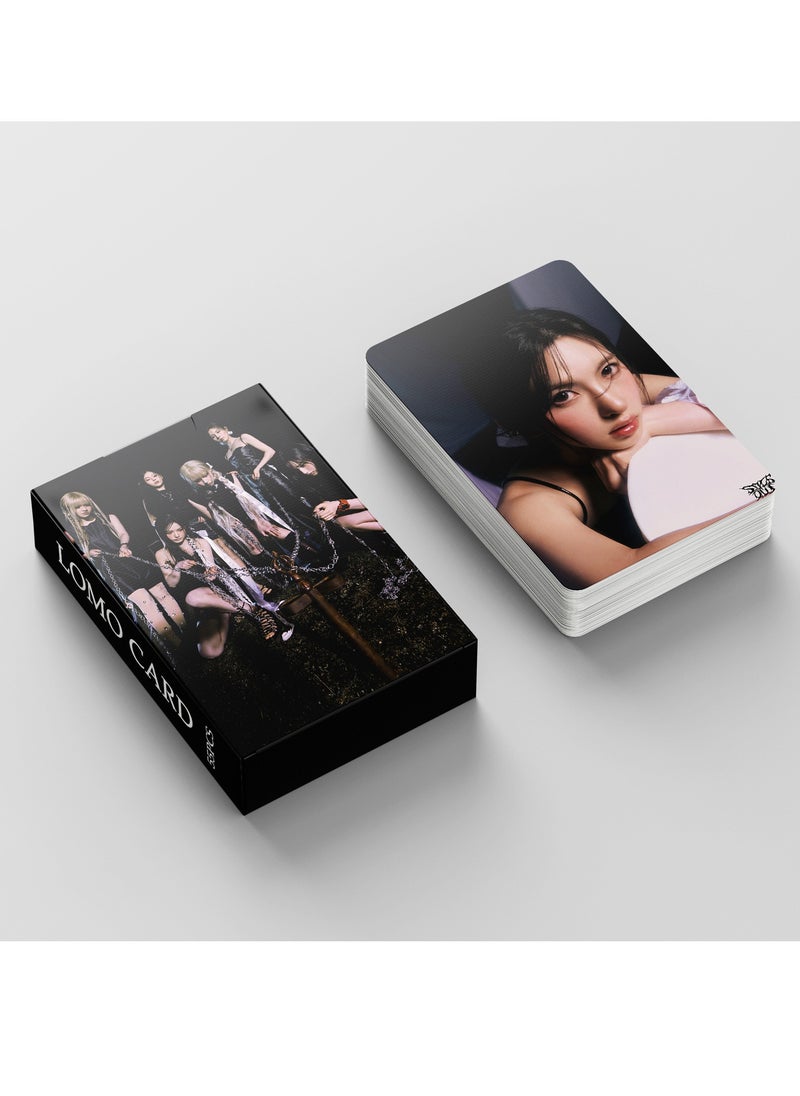 EHOME - 55Pcs NMIXX 2024 New Album Fe3O4: STICK OUT Lomo Card - Image 1