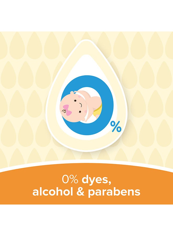 Johnson's Pack Of 15 Baby Head-to-Toe Skincare Wipes With Free from Soap, Dyes, Alcohol and Parabens, White - Image 5