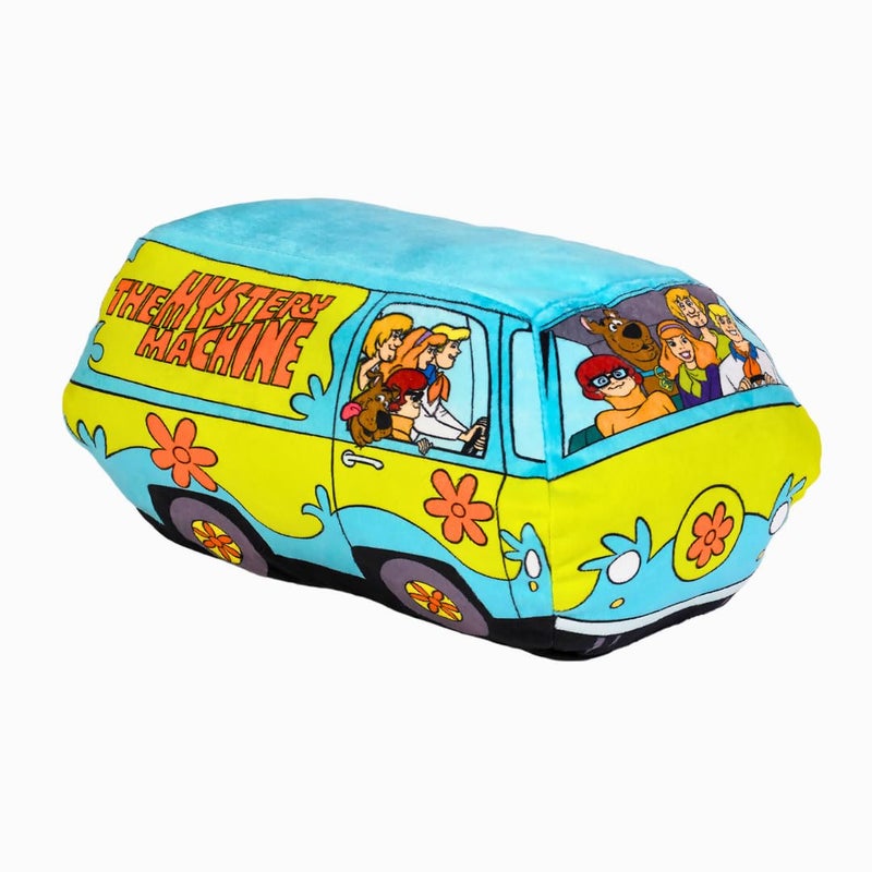 Franco Scooby Doo Mystery Machine Van Decorative Pillow  13.3 in x 7.8 in  Super Soft Plush  (Officially Licensed Product) by Franco Collectibles - Image 1