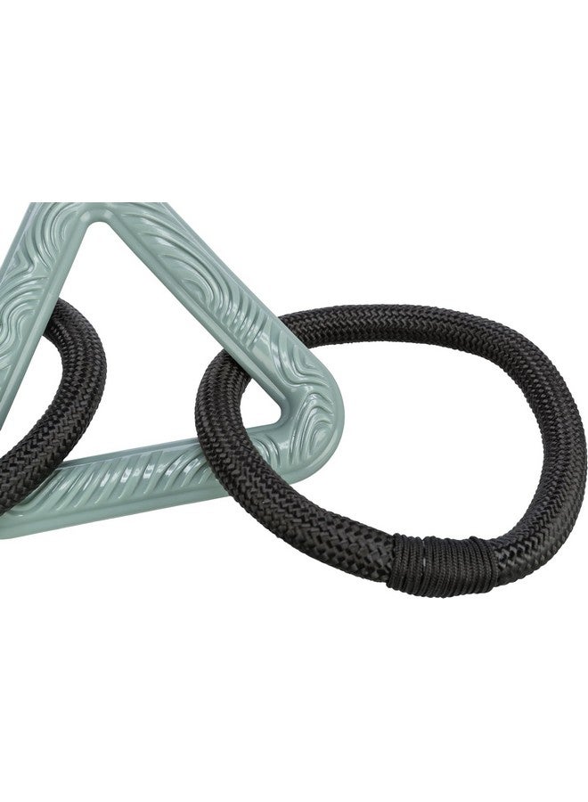 تريكسي لعبة حلقات الحبل سيتي ستايل للمضغ والتهدئة وتشجيع الترابط (على شكل مثلث)، 44 سم - Image 3