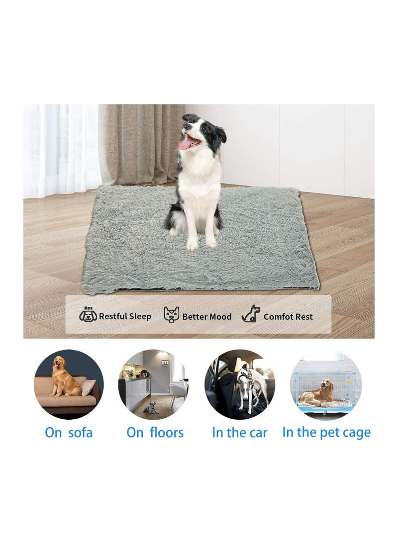 Moro Moro Soft Plush Fur & Plastic Dog Mattress – Cozy, Warm & Non-Slip Pet Bed  - Image 2
