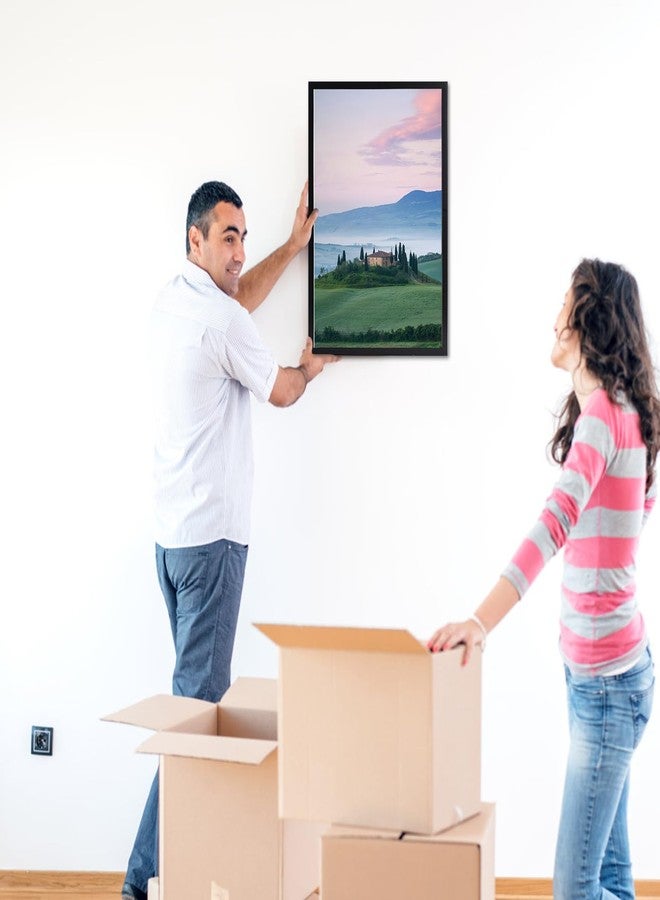جيفت جاردن إطار صور جيفت جاردن أسود مقاس 13×19، إطار صور رفيع مقاس 13×19 لعرض الصور على جدار المعرض، قطعة واحدة - Image 3