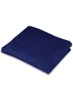 TL Care Heavenly Soft Chenille Fitted Crib Sheet for Standard Crib and Toddler Mattresses, Navy, 28 x 52, for Boys  - Image 3