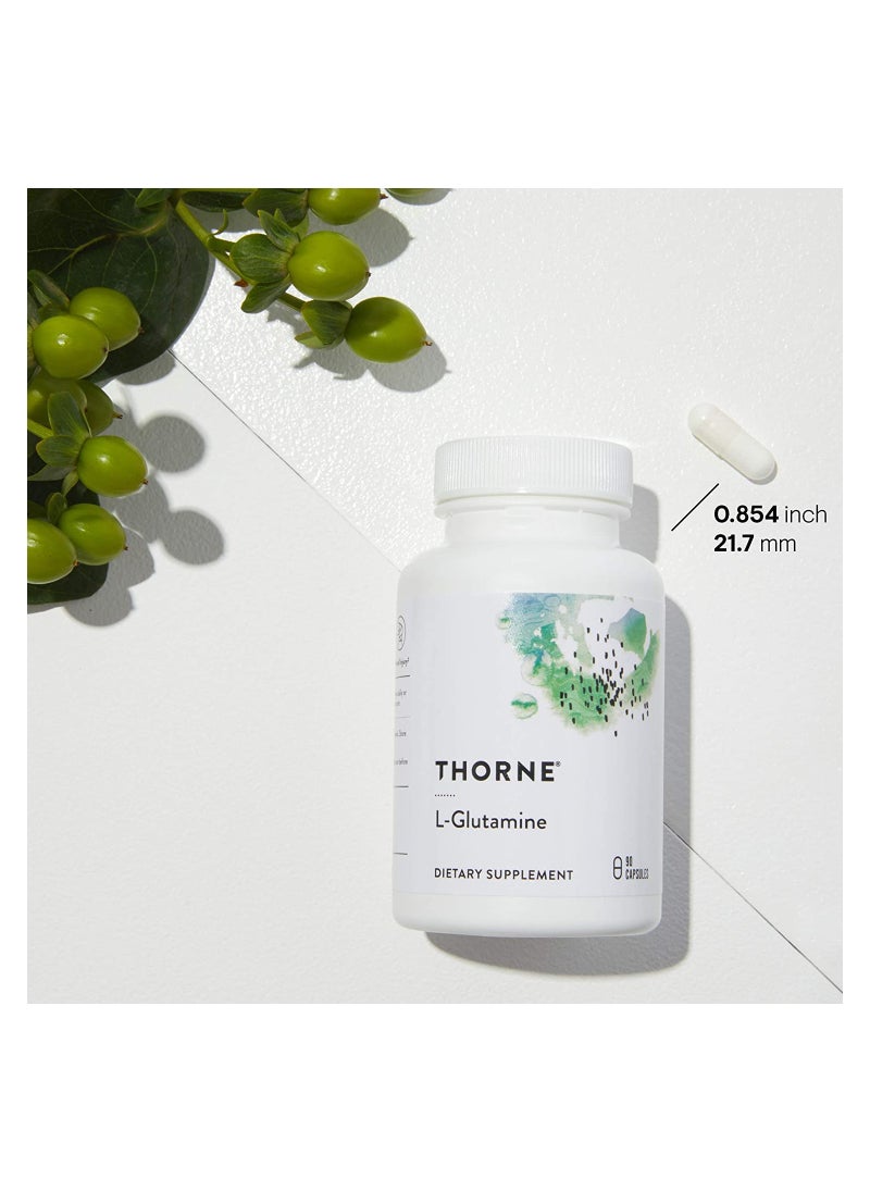 Thorne - L-Glutamine - Dietary Supplement - 90 Capsules - Image 1