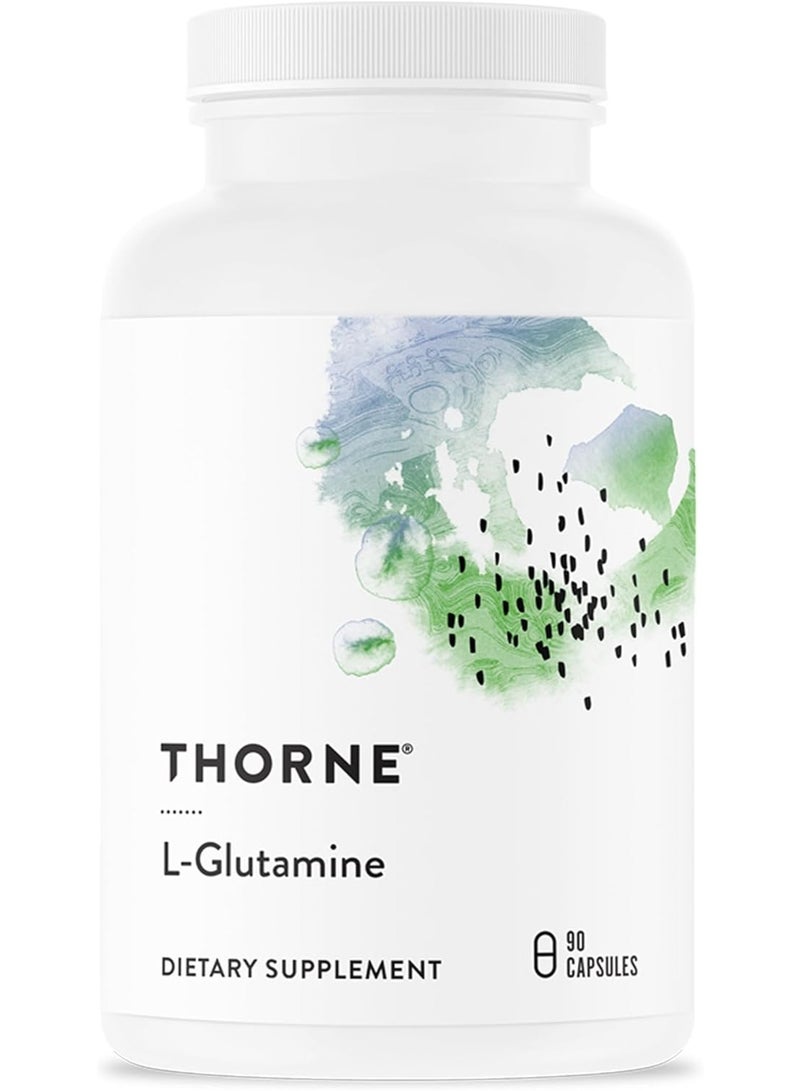 Thorne L-Glutamine - Dietary Supplement - 90 Capsules - Image 1