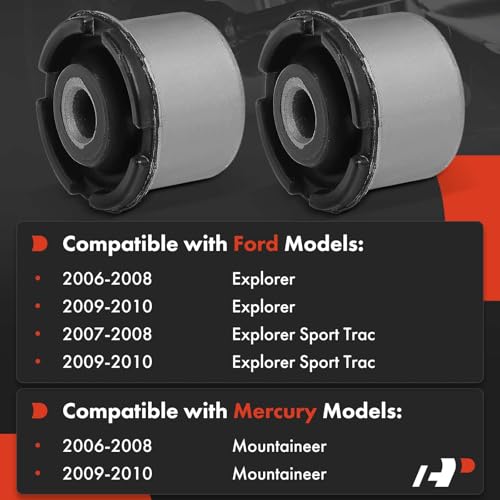 A-Premium 2 x Front Upper Control Arm Bushing Kit, Compatible with Ford Explorer 2006-2010, Explorer Sport Trac 2007-2010 & Mercury Mountaineer 2006-2010 - Image 2