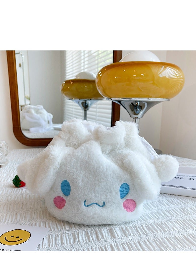 Sanrio Cinnamon Shoulder Bag Plush Bag Crossbody Bag Bucket Storage Bag - Image 3