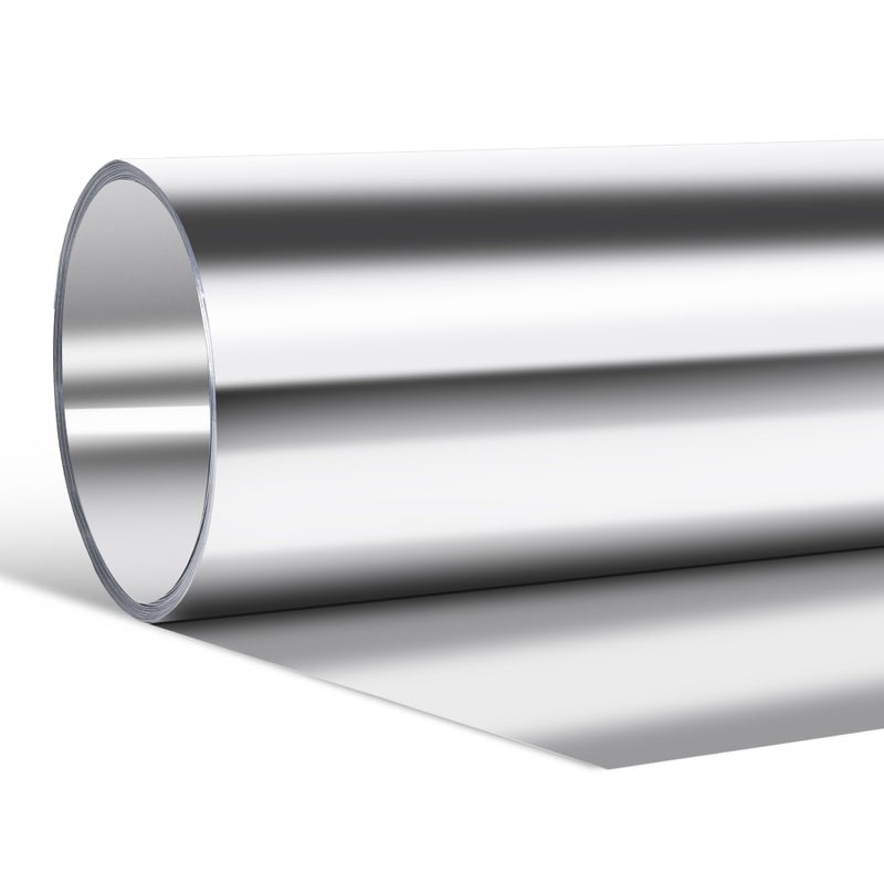 Tottist Aluminum Roof Flashing Roll - Sealing Windows, Doors, Siding & Roofing Ideal for Moss & Mildew Prevention (14" x 10') - Image 1