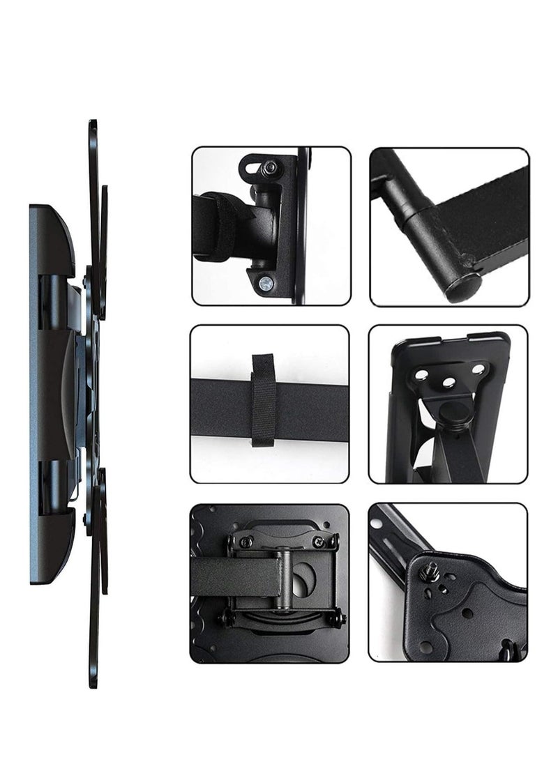 ELTRAZONE TV Wall Mount Full Motion Bracket, for Most 32-55 Inch LED LCD Flat Curved Screen TVs & Monitors with Articulating Arm Swivel and Tilt Full Motion TV Mount Bracket  - Image 4