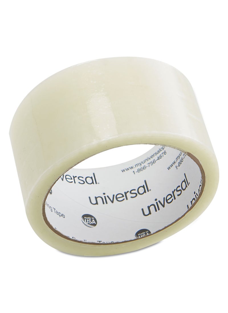 UNIVERSAL Universal General Box Sealing Tape 48mm x 50m 3Inch Core Clear  1Roll 61000 