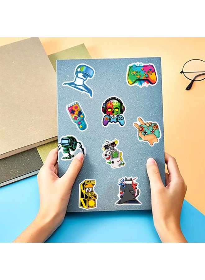 ORAINBOW 50Pcs Play Game Stickers Cool Cartoon Trendy Gamepad Waterproof Gaming Sticker for Teen Adult Water Bottle Laptop Skateboard Bike Phone Computer Travel Case - Image 3