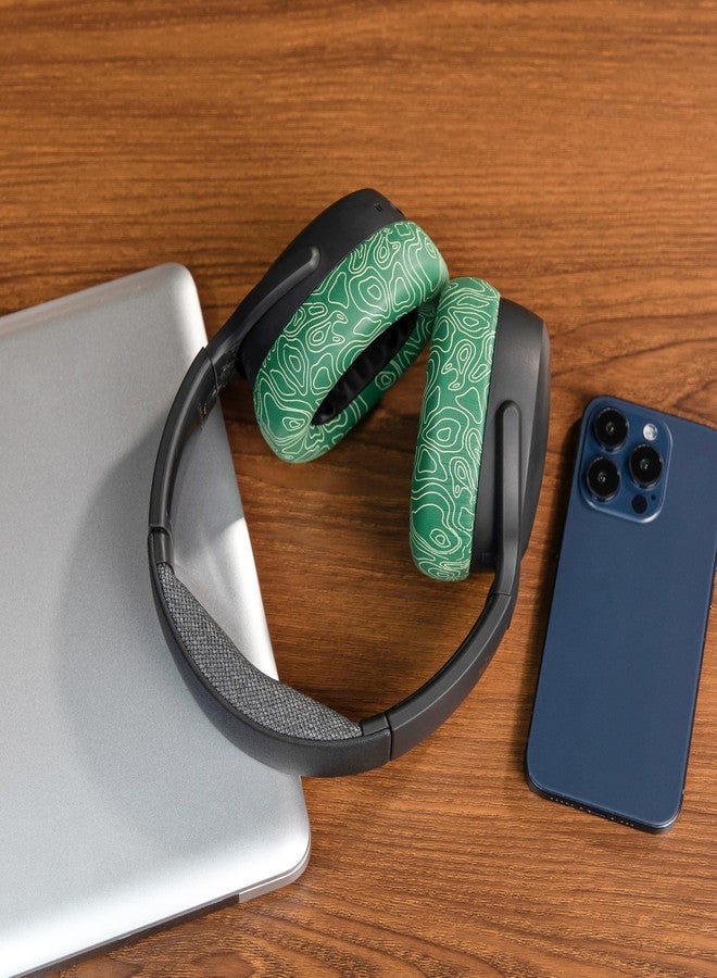 WC PadZ Crusher ANC 2 - Premium Replacement Earpads for Skullcandy Crusher ANC 2 Over-Ear Headphones by Wicked Cushions | Enhanced Comfort & Sound Isolation | Emerald Tide - Image 3