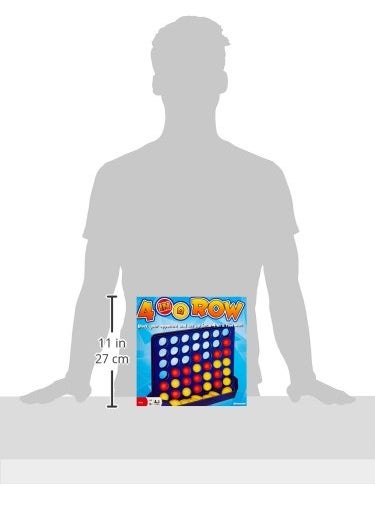 Pressman Pressman 4 In A Row  The Head to Head Game of Strategy  5 Multicolor  - Image 2