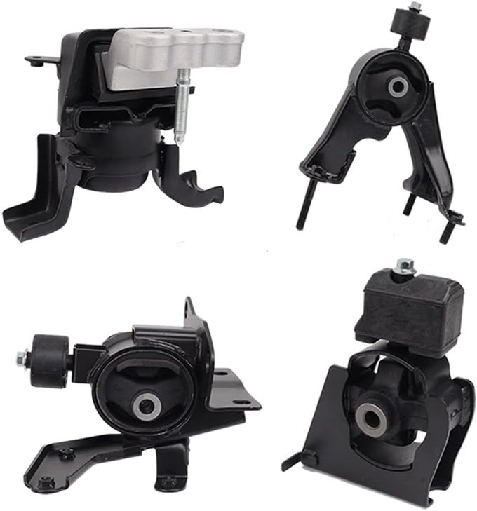 Engine Motor Mount Set of 4 for 2009-2013 Corolla, Matrix, and 2009-2010 Pontiac Vibe (1.8L) Auto Transmission