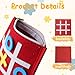 WUEURU 48 PCS Tic Tac Toe Board GameFoam TicTacToe Mini Board Game for Kids Family Classic Educational Toys Indoor Party Game Birthday Party 5x5 - Image 4