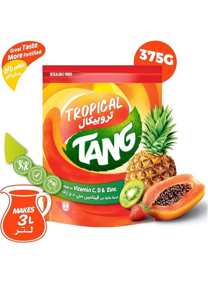 Tang Tropical Flavoured Juice, 375gm - Image 2