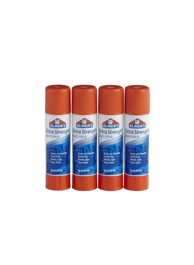 Elmer's-E5010 Extra Strength Glue Sticks, 0.28 Ounces, 4 Count - Image 2