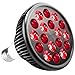 wolezek Red Light Therapy Bulb 18 LEDs Red Light for Body and Face with 660nm and 850nm NearInfrared Combo Wavelength Infrared Light Therapy Lamp Device for Skin Care Pain Relief Only Bulb - Image 1