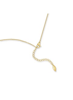 POLICE Clover NecklaceGold-Plated with Mother-of-Pearl Petalled Pendant, Elegant and Bold Design  - Image 3