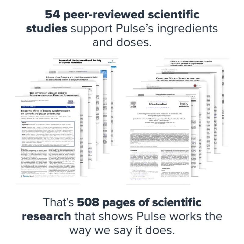 Legion Athletics Pulse Pre-Workout Supplement Cotton Candy Naturally Sweetened & Flavored Increases Energy & Focus Enhances Strength & Endurance Reduces Fatigue 20 Servings Dietary Supplement Net Wt 482 g / 17.0 oz / 1.06 lbs - Image 4
