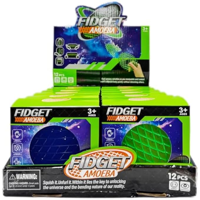 SAM Toys - FIDGET AMOEBA ASSORTED COLOR - Image 1