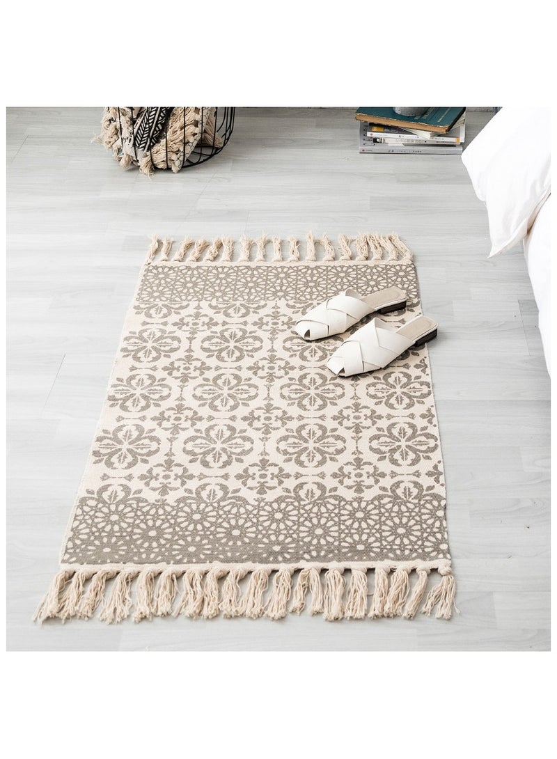 بيتوبي المطبخ حمام غرفة الطعام نسيج يدويا السجاد المستطيل الناعم الرجعية السجاد السرير القابل للغسل البساط المضادة للانزلا - Image 1