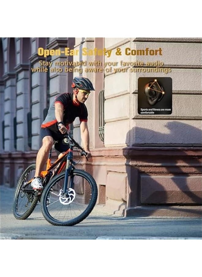 Generic Wireless Open Ear Over The Ear Earbuds with Portable Small Bluetooth Speaker Mini Speakers Bluetooth Wireless Kids Bone Conduction Headphones Earbuds Open Ear Buds Out of Outside The Ear  - Image 5