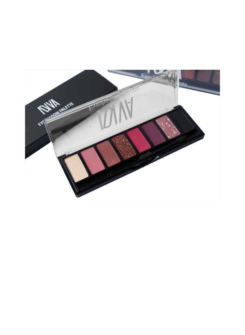 IDIVA Eyeshadow Palette powder with 8 amazing colors. - Image 4
