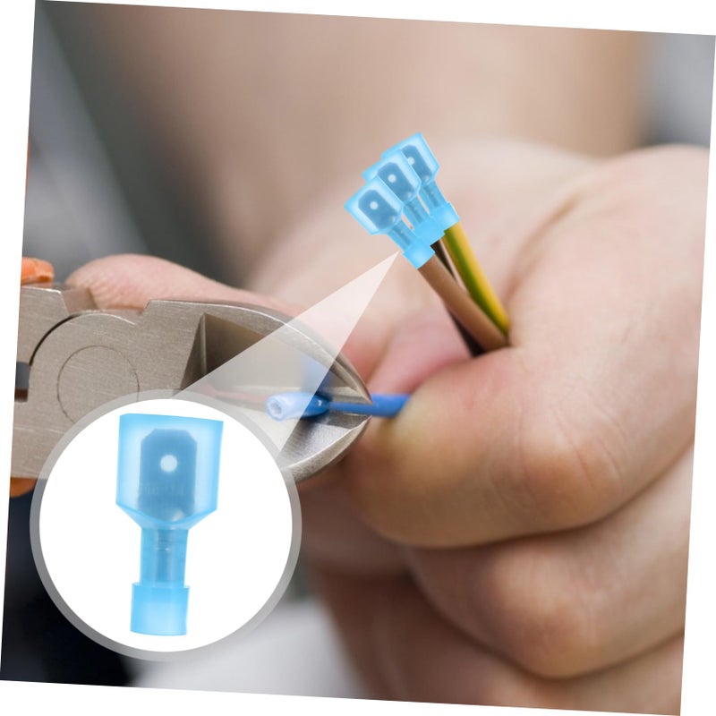 Mdfn2250 Male Insulated Spade Connectors 150 Pcs Low Voltage Drop For Automotive Home - Image 4