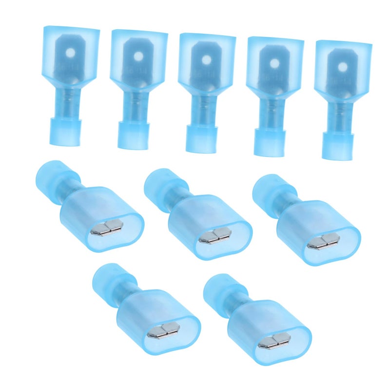 Mdfn2250 Male Insulated Spade Connectors 150 Pcs Low Voltage Drop For Automotive Home - Image 2
