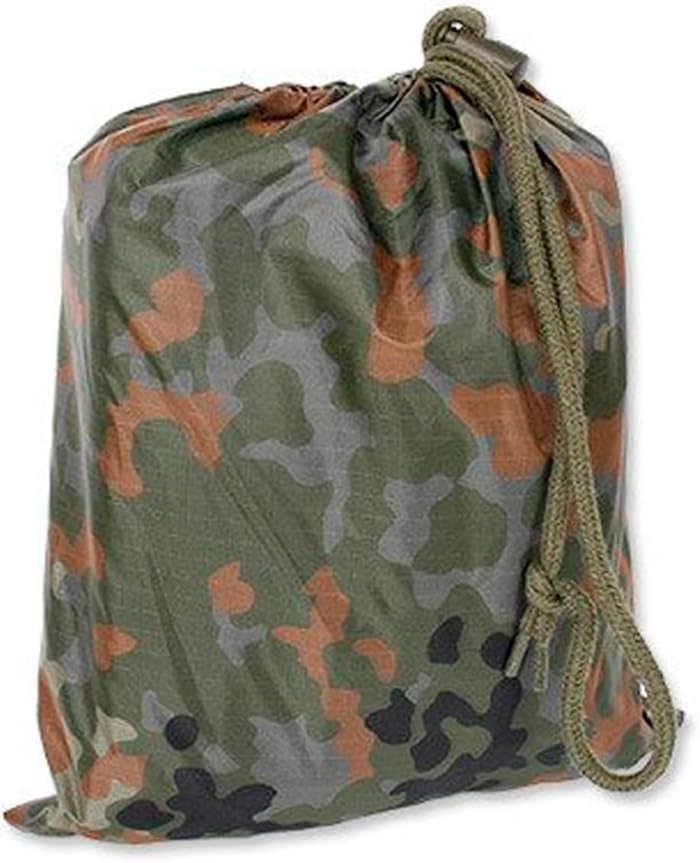 MIL-TEC Adult Ripstop Wet Weather Lightweight Waterproof Multi-Use Rain Poncho with Hood - Use as Bivouac Sack, Shelter Tent - Image 2