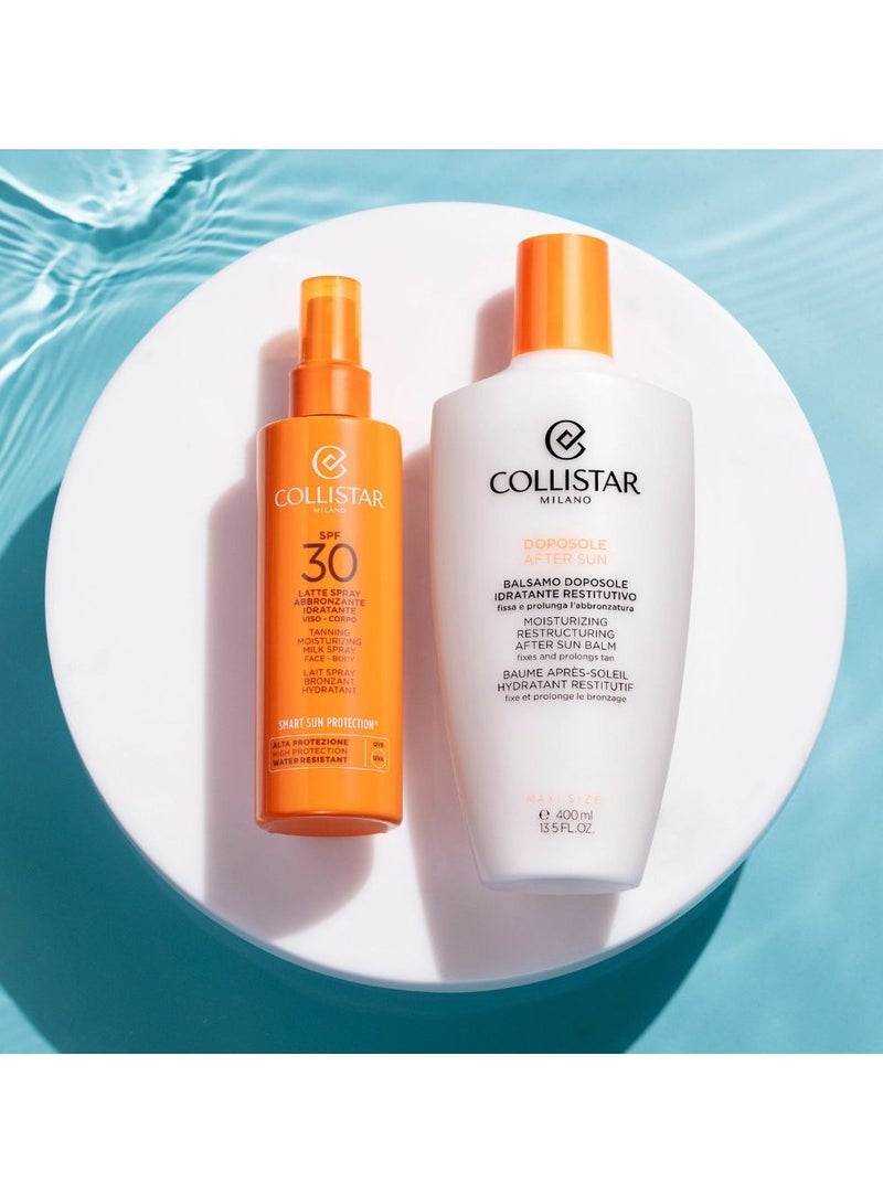 COLLISTAR Collistar Tanning Moisturizing Milk Spray Face and Body SPF30 200ml - Image 3