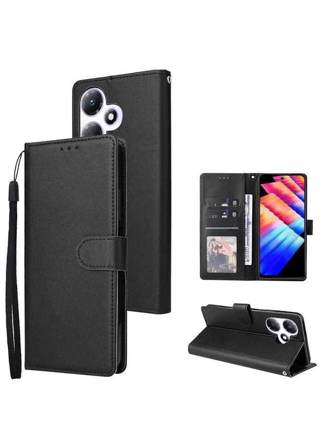 S-TOP Case For Infinix Hot 30 Play 3 Card Slots Multifunctional Leather Phone Case - Image 1
