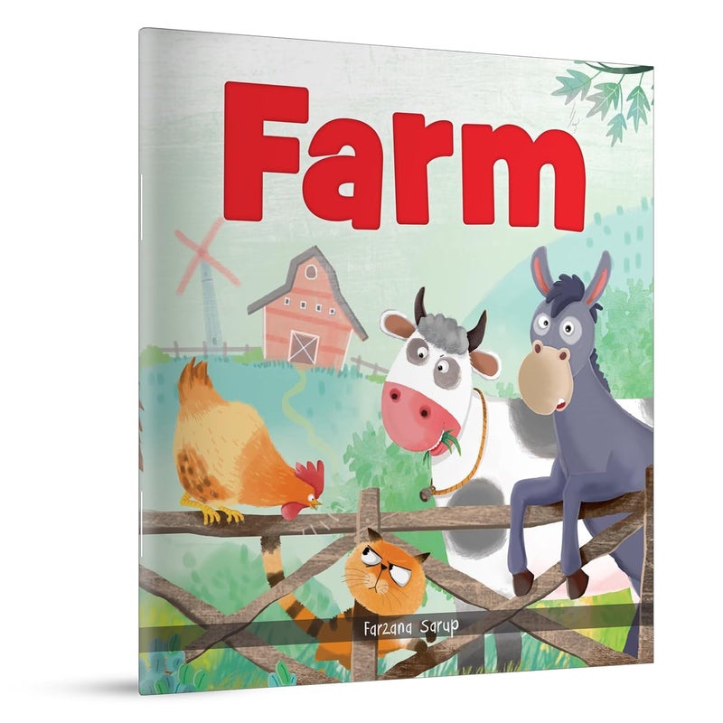 Farm - Illustrated Book On Farm Animals - Image 2