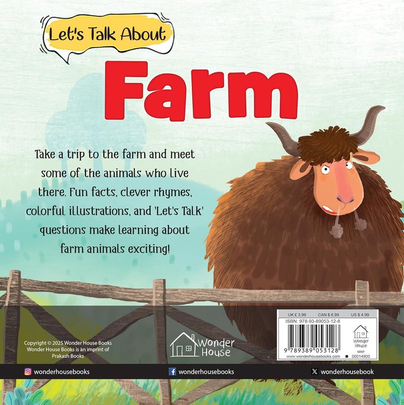 Farm - Illustrated Book On Farm Animals - Image 3