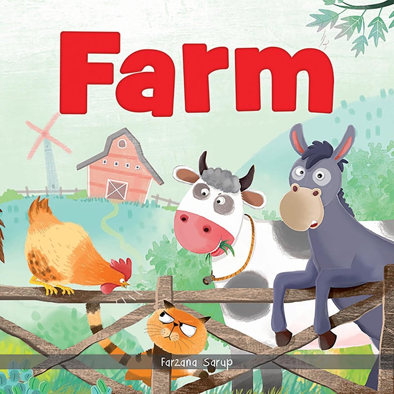 Farm - Illustrated Book On Farm Animals - Image 1